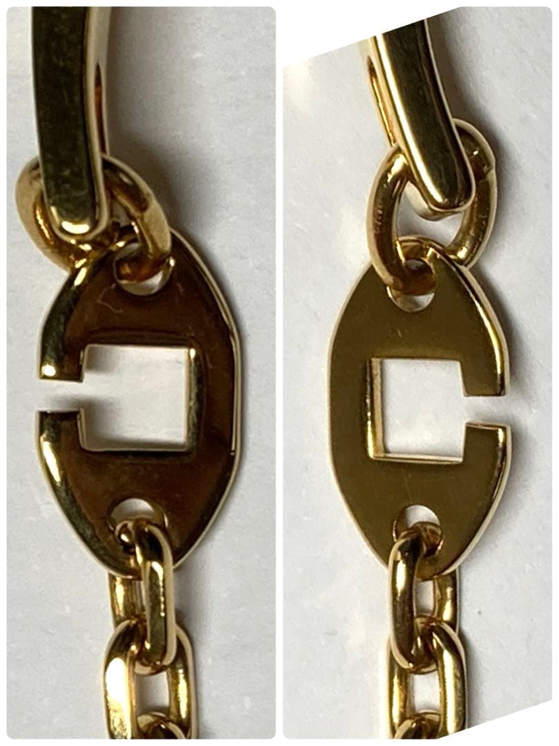 美品　HERMES エルメス　フィルー　ゴールド金具　グローブホルダー　チャーム