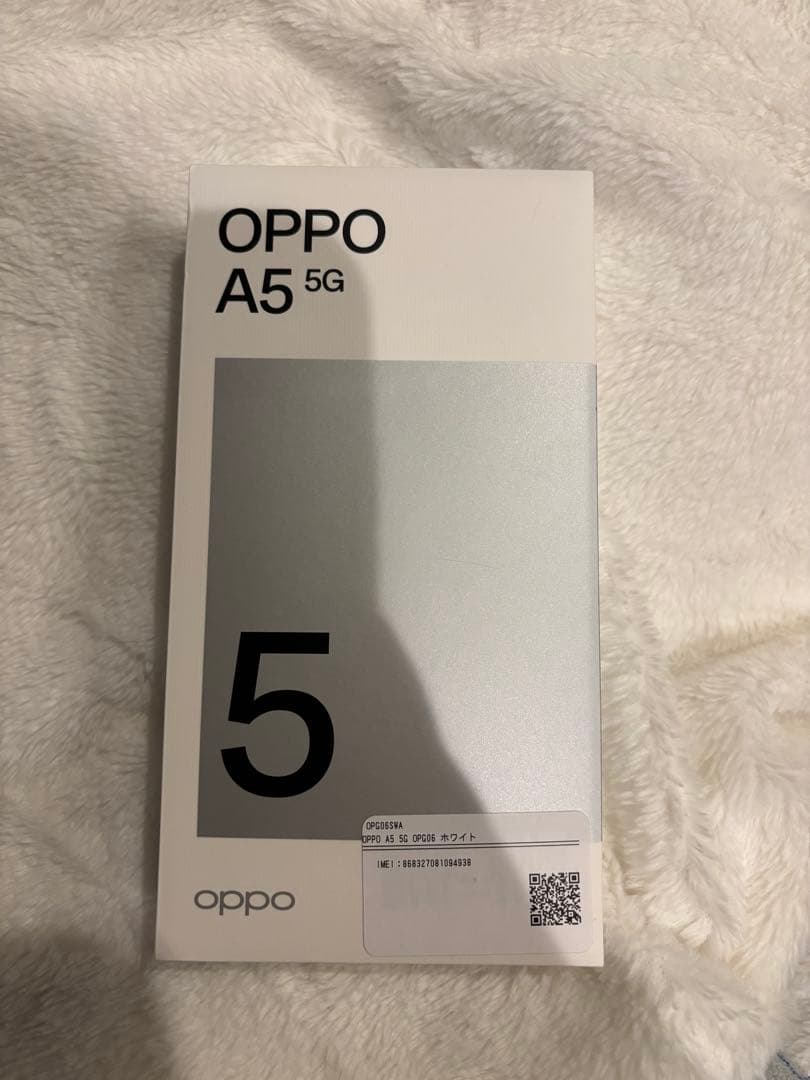 ◎新品◎OPPO A5 5G au 128GB ホワイト
