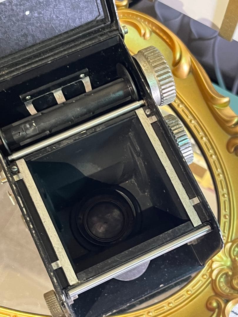 Beautyflex 二眼レフ Telmer 80mm f3.5 完動品