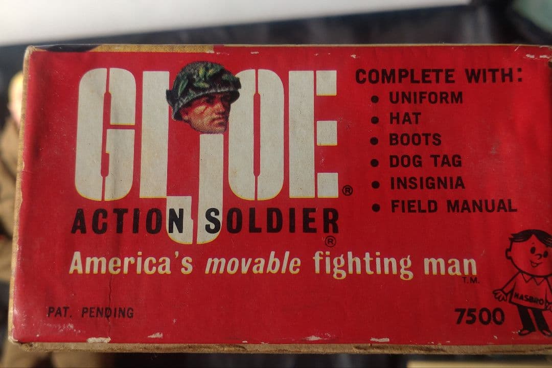 GI Joe Action Soldier フィギュア(1964年~)付属品付