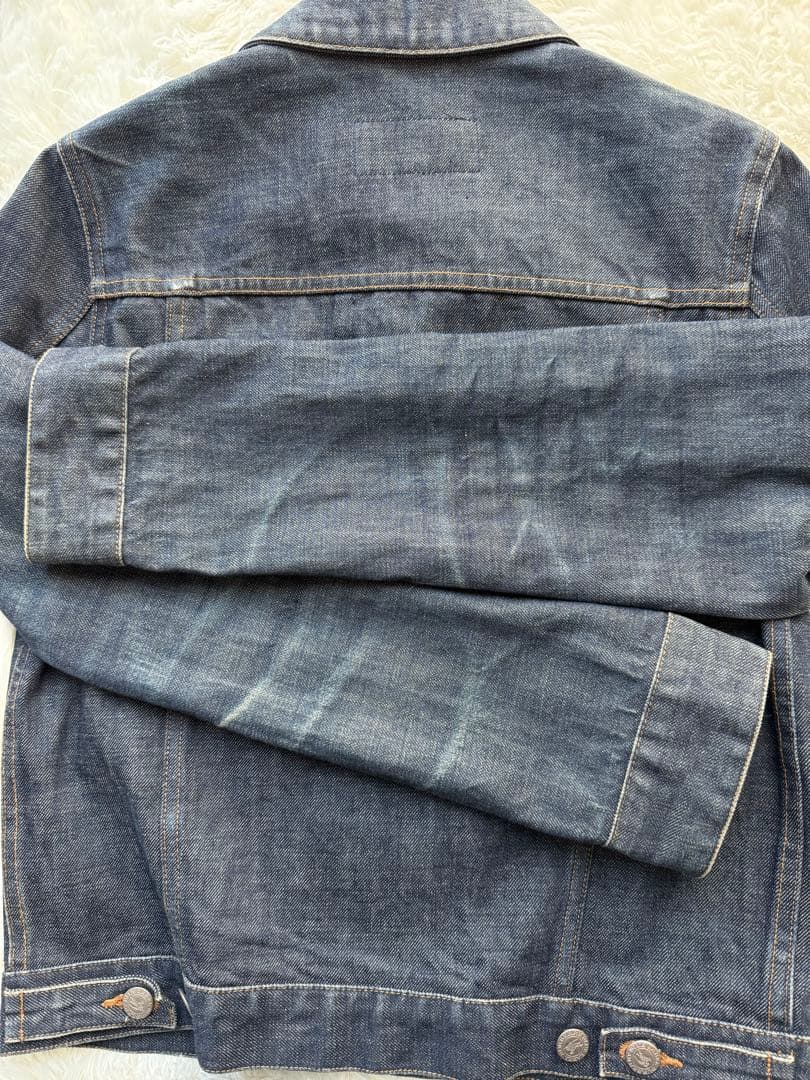 バーバリーブルーレーベル　デニムジャケット　ノバチェック　38 Mサイズ