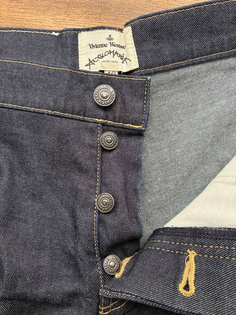 美品 アングロマニア デニム ショートパンツ 40