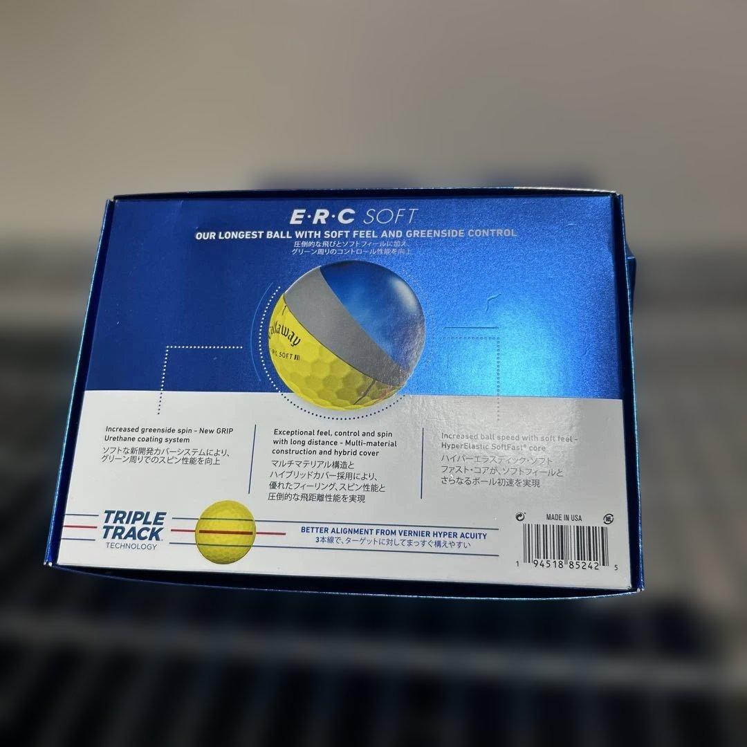Callaway E-R-C Soft ゴルフボール 12個入り✖️3