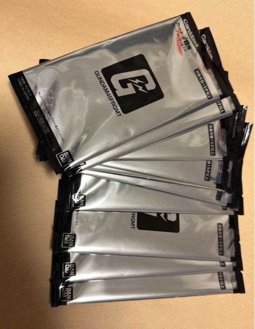 GUNDAM45FRGMT 購入特典 ノベルティ カード 10枚