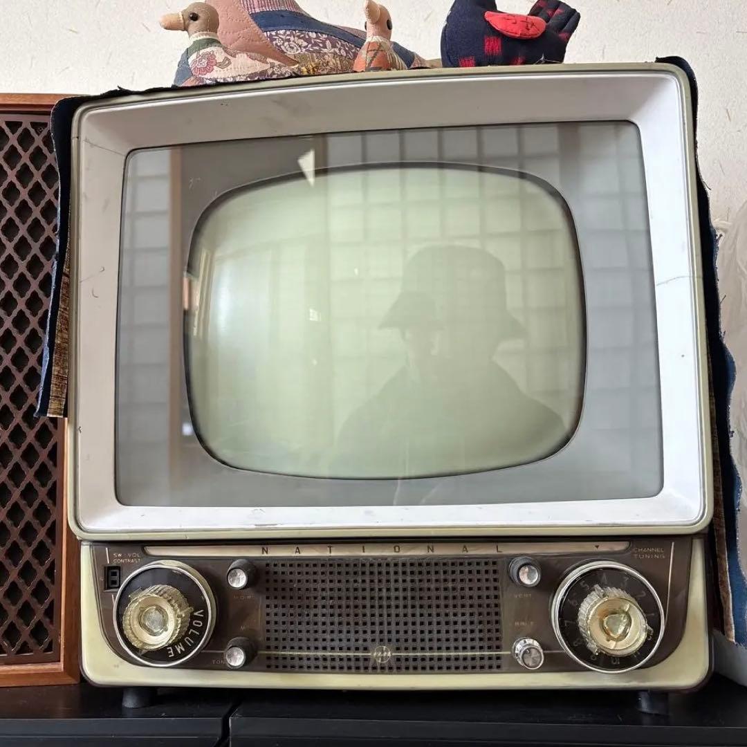 NATIONAL ブラウン管テレビ　昭和39？