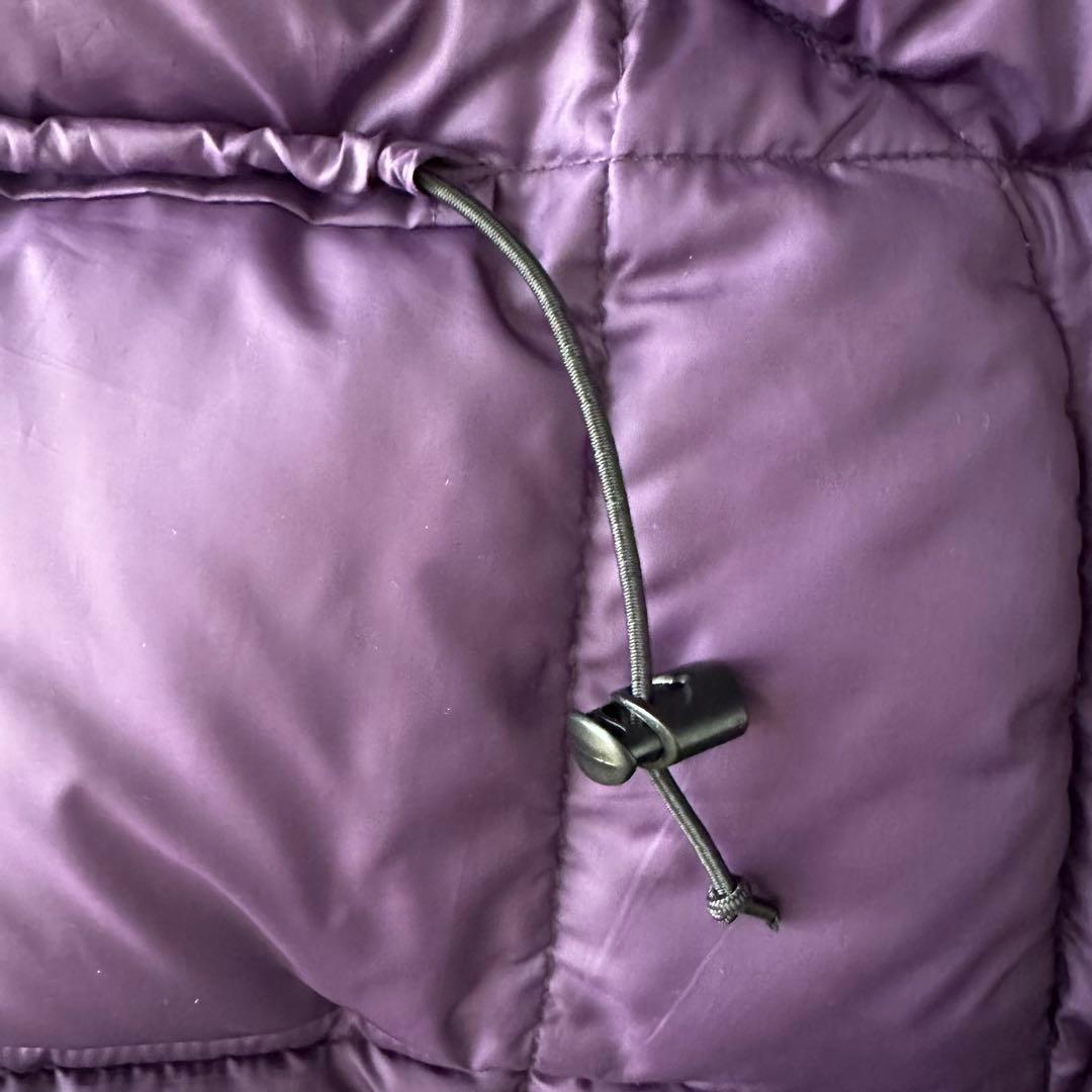 SIERRA DESIGNS リバーシブルダウンベスト ブラック/パープル