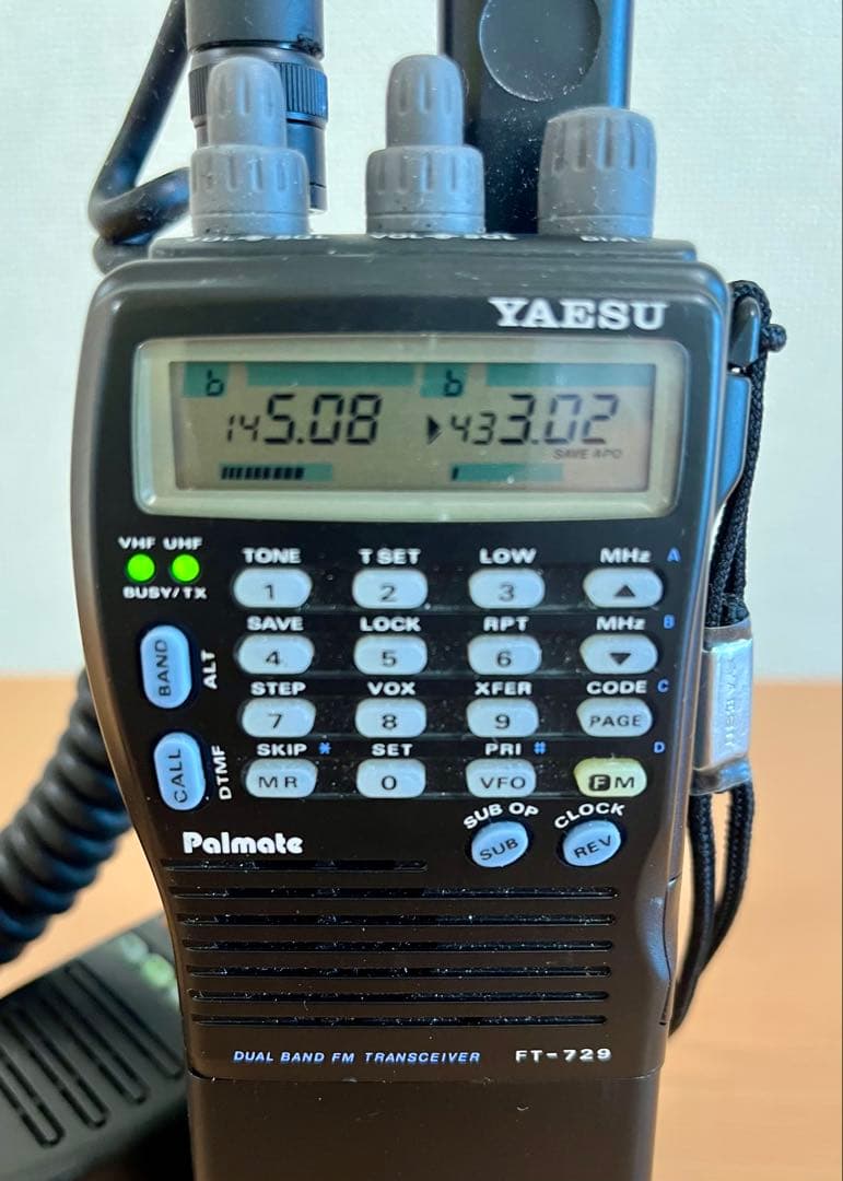 YAESU FT-729 デュアルバンド　トランシーバー　アマチュア無線