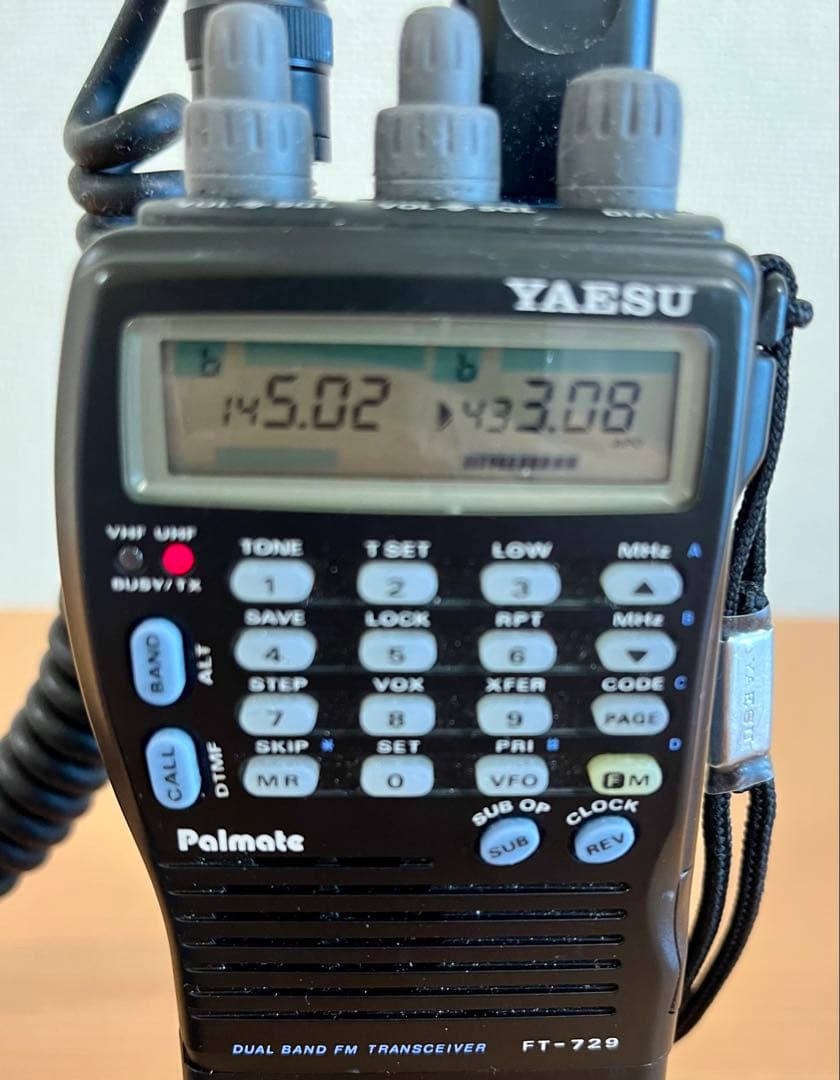YAESU FT-729 デュアルバンド　トランシーバー　アマチュア無線