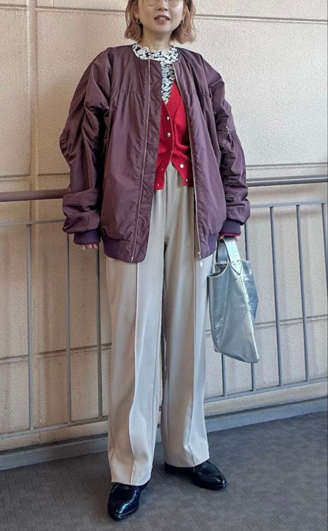 TODAYFUL オーバーサイズギャザー　MA-1 36