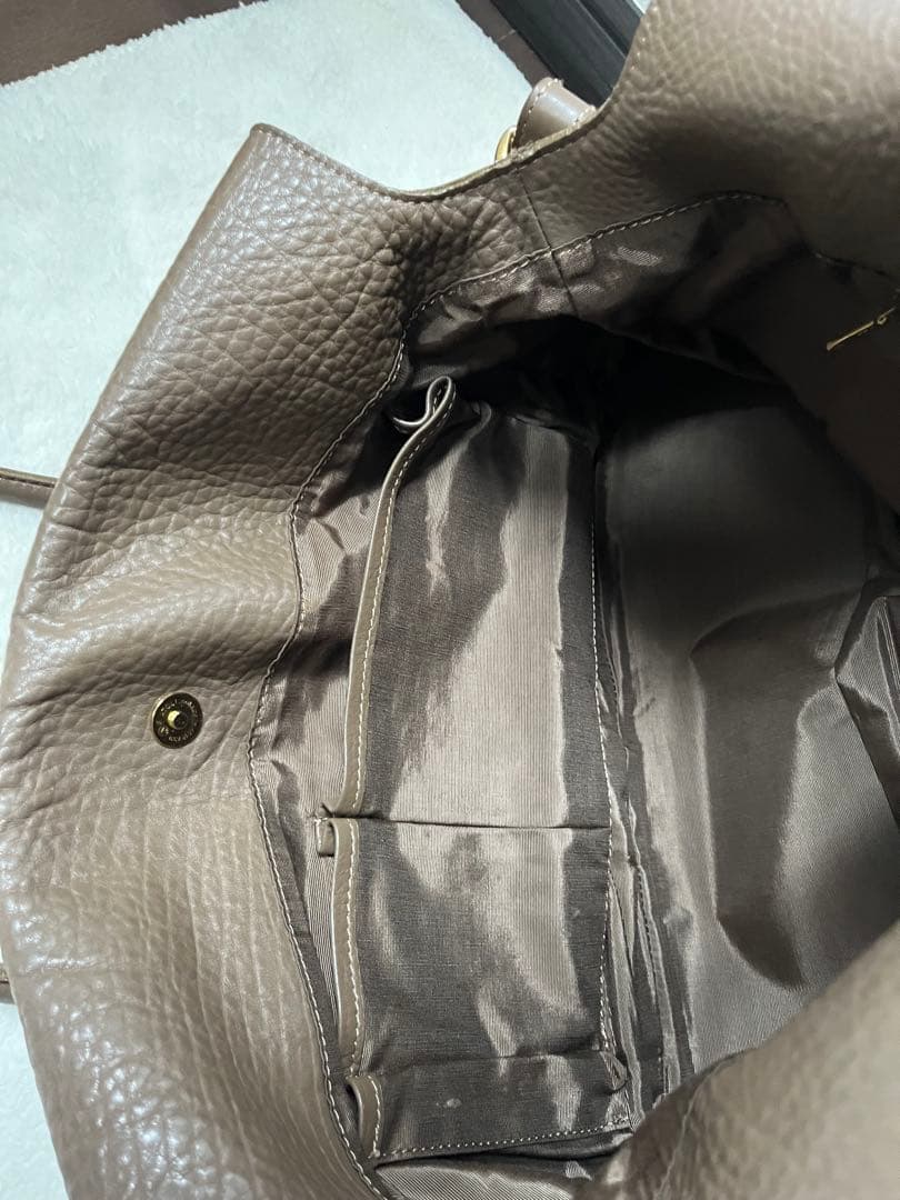 【極美品】Beato Rosso レザー　ビジネス　トートバッグ 2way 茶色