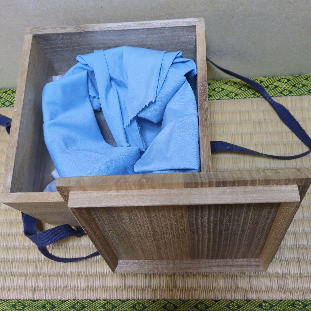 茶道具「萩焼建水(菊割建水）」 新庄寒山　造