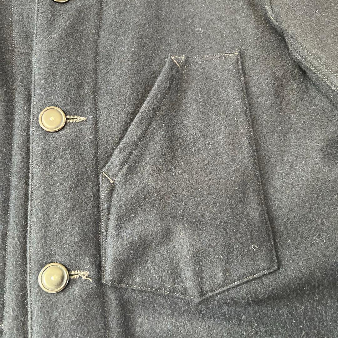 【VETRA】ウールメルトン　ジャケット　カバーオール　フレンチワーク　ベトラ