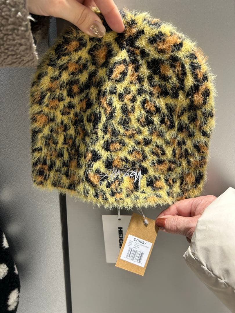 やまけさま専用　Stussy AW25 SKULLCAP LEOPARD