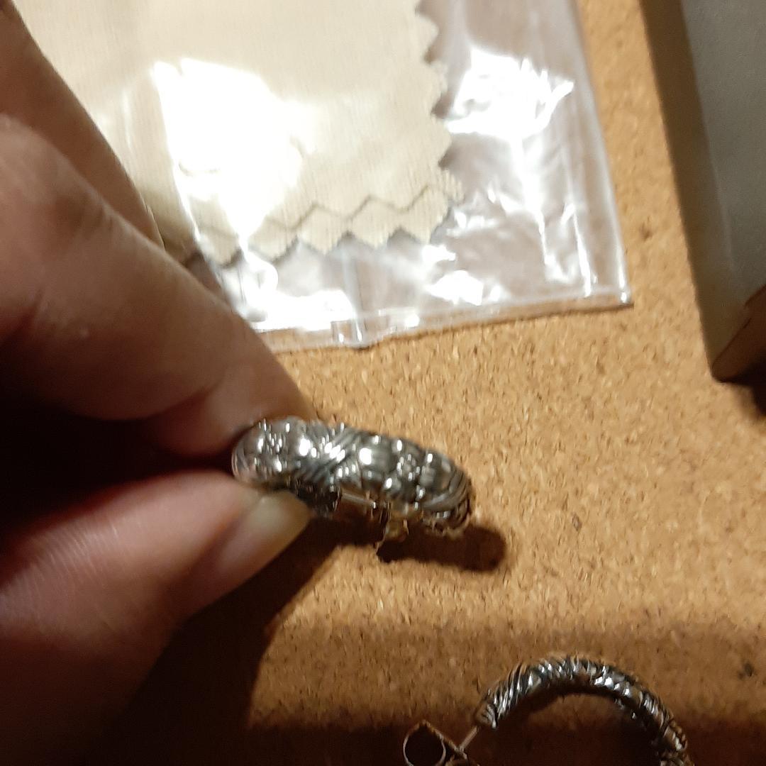 匿名配送変可！即発新品STEPHENDWECKシルバーフラワーピアス