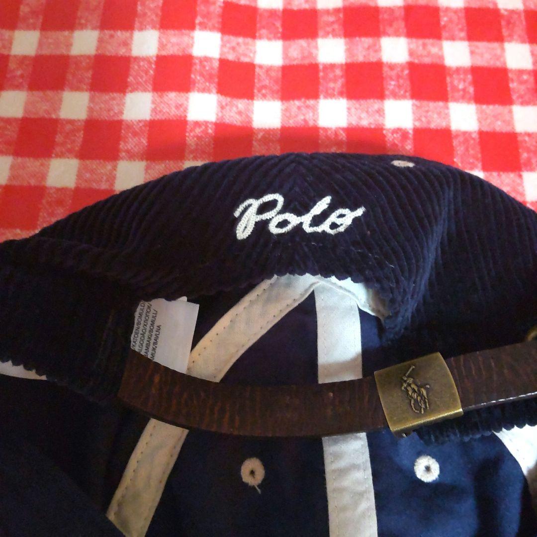 ふ*ぁ様 ポロラルフローレン　ＮＹパッチコーデュロイキャップ