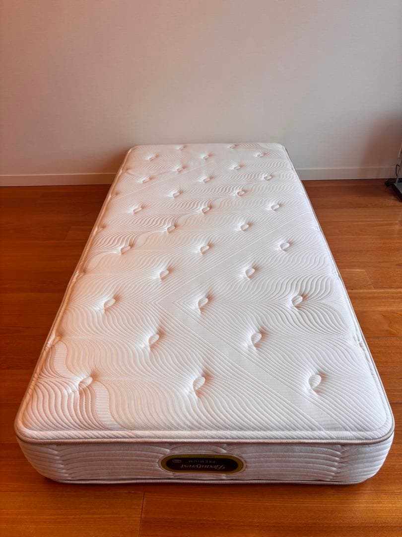 【美品】シモンズ　エグゼクティブ　プレミアム　シングル　ビューティレスト