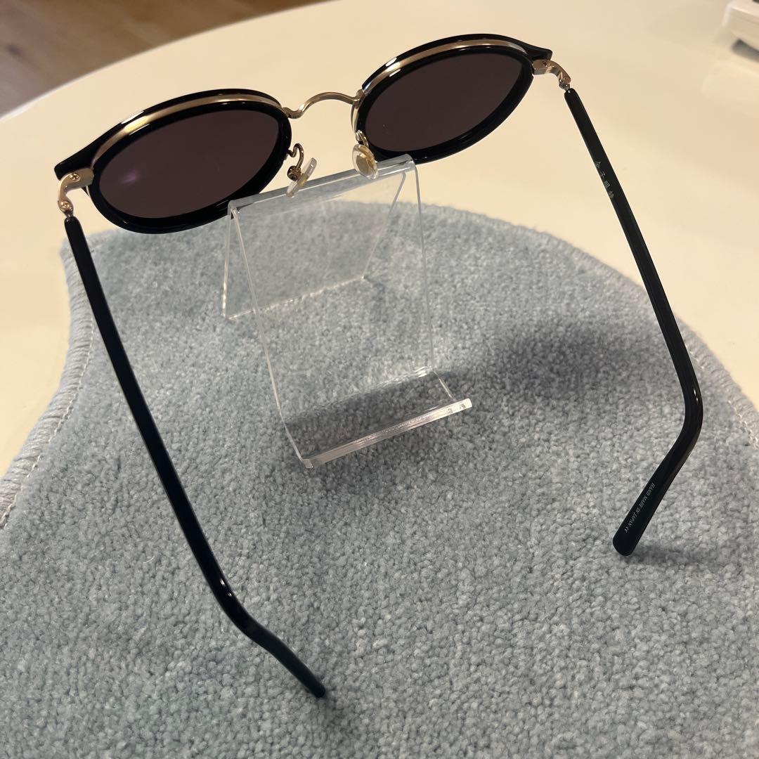 【naoya 】 金子眼鏡　サングラス　KS-006 BK1 度無し