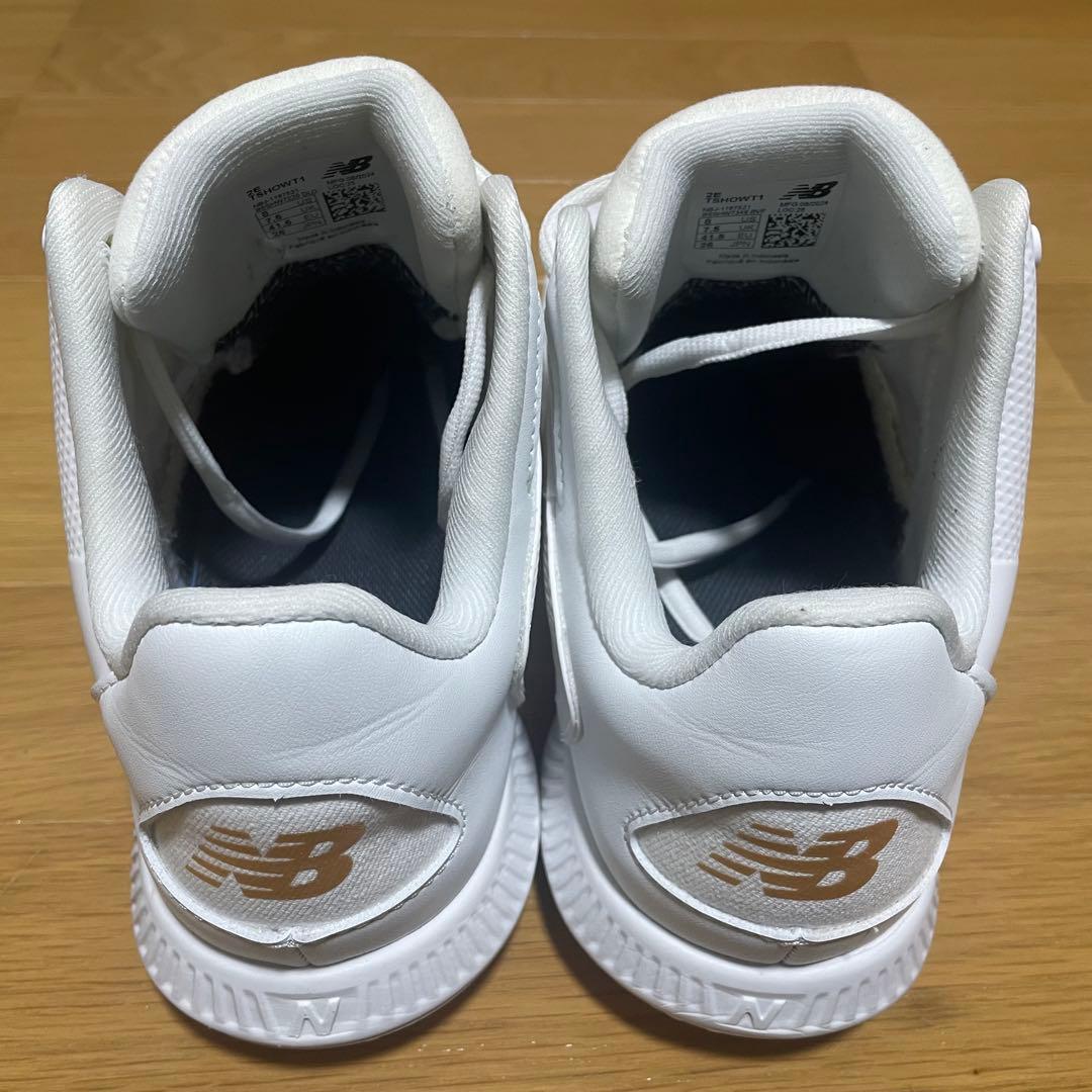 Ohtani v1 大谷翔平 ニューバランス ホワイト ゴールド 26.0㎝