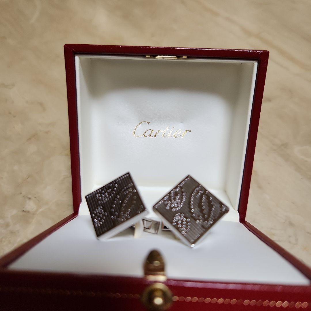 Cartier カフリンクス シルバー