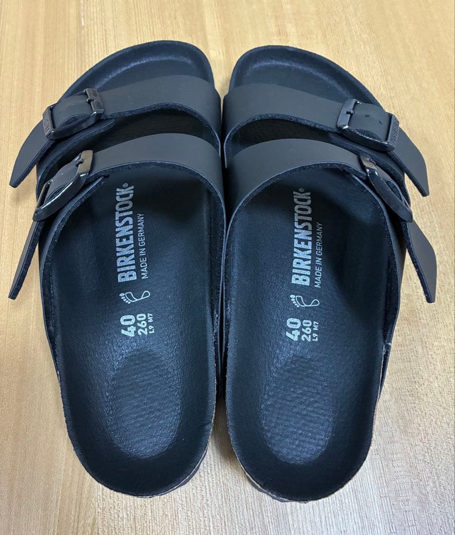 BIRKENSTOCK アリゾナ　ビルコフロー ブラック【あまとう様】
