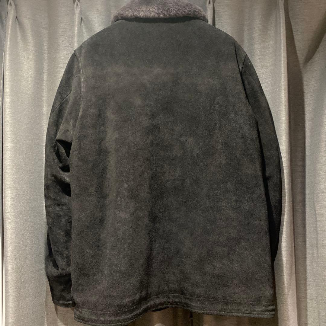 HOUSTON ヒューストン N1デッキジャケット　スエード レザー