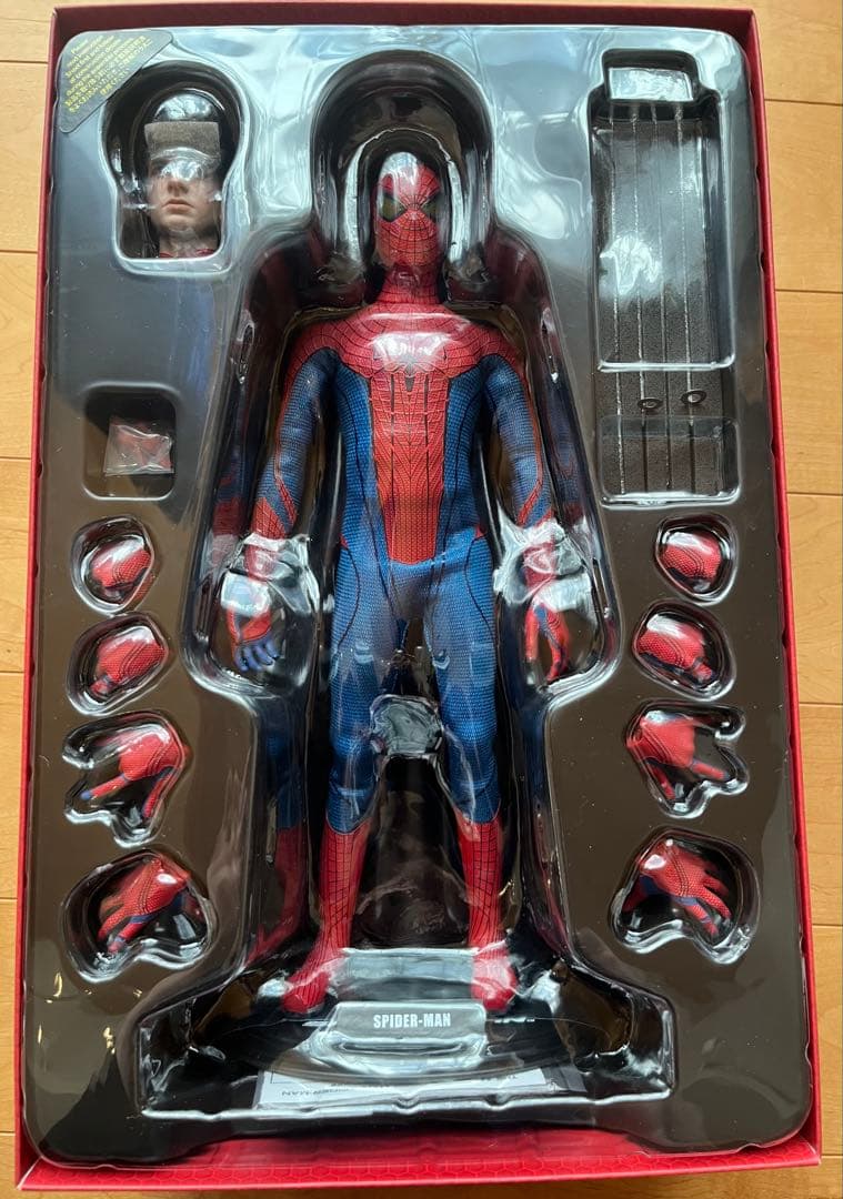 ホットトイズ アメイジング スパイダーマン 1/6 スケール フィギュア