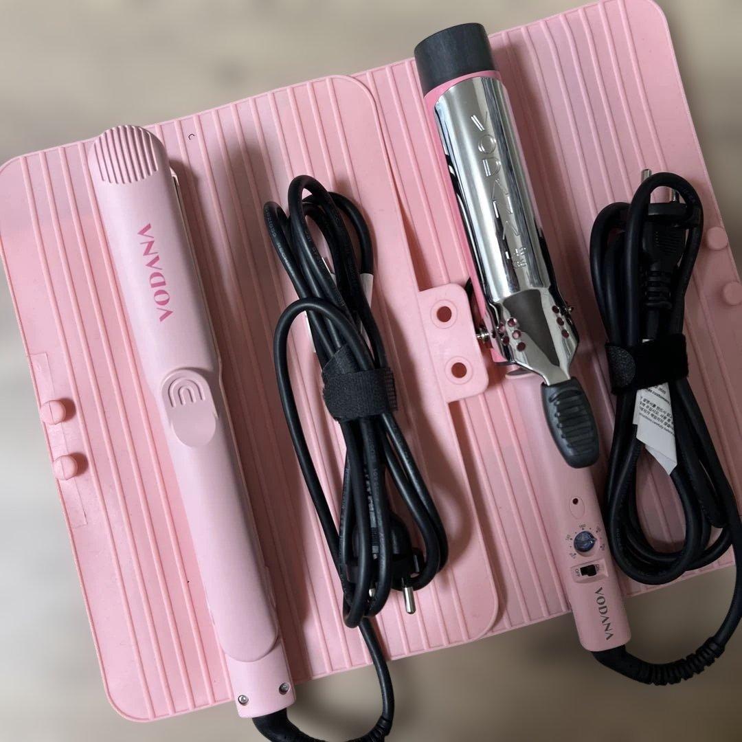 VODANA ヘアアイロンとカールアイロンセット おまとめ売り