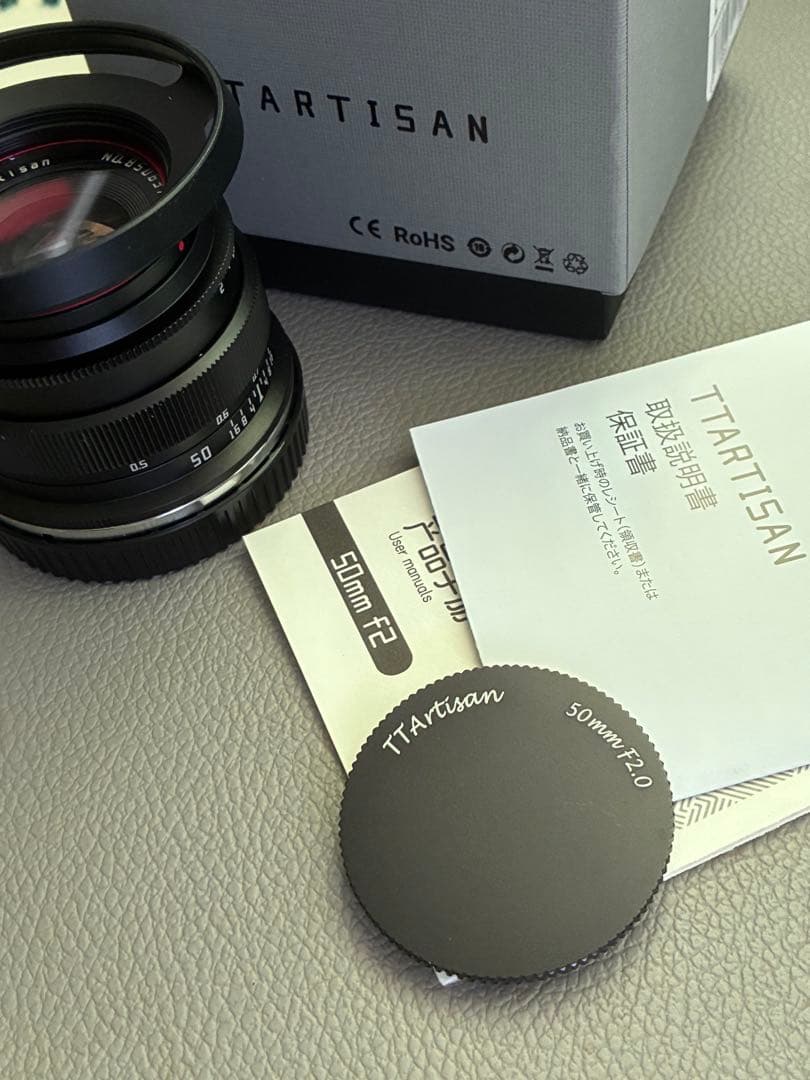 TTArtisan ❗️50mm f2 単焦点レンズ‼️ニコンZ❗️