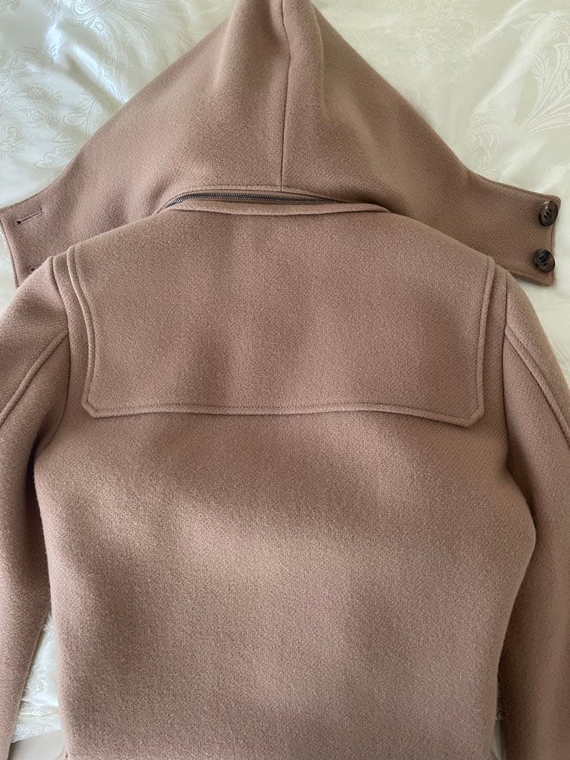 ✨AKM✨LEONに掲載キャメルダッフルコート定価136,500円サイズM