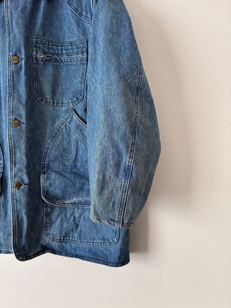 80's L.L.Bean デニムカバーオール　ハンティングジャケット　3WAY