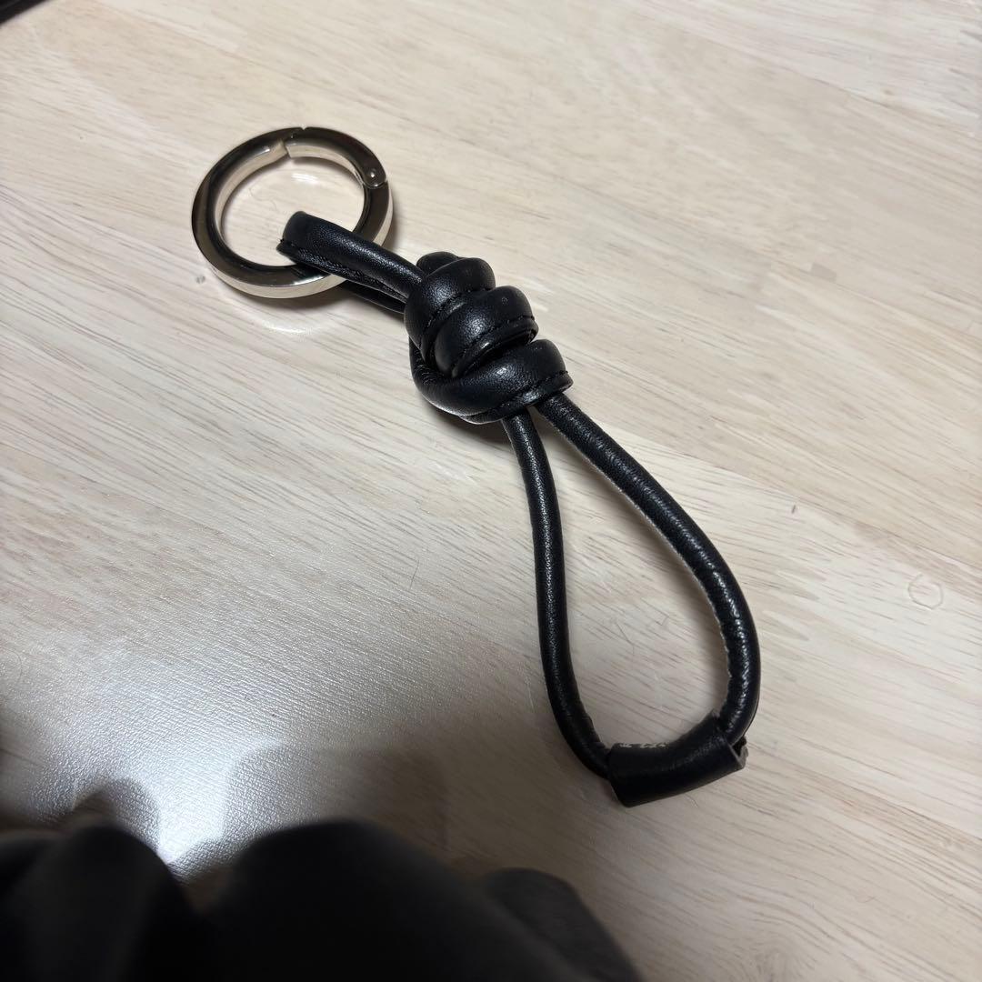 russet レザー巾着 4WAYショルダーバッグ レザーキーリングセット