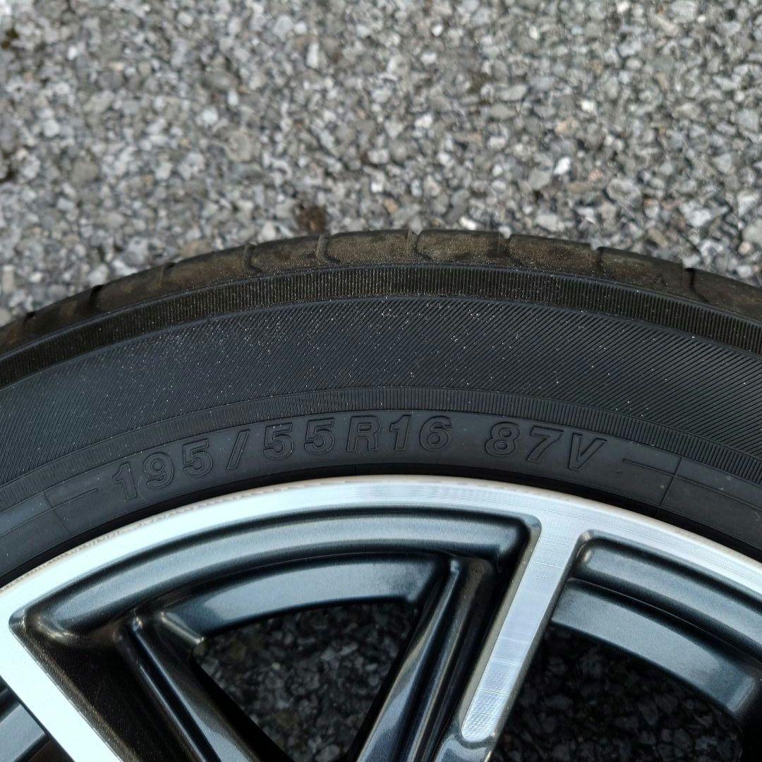 日産ノートニスモ16インチ純正アルミ BluEarth ECOS 送料込み