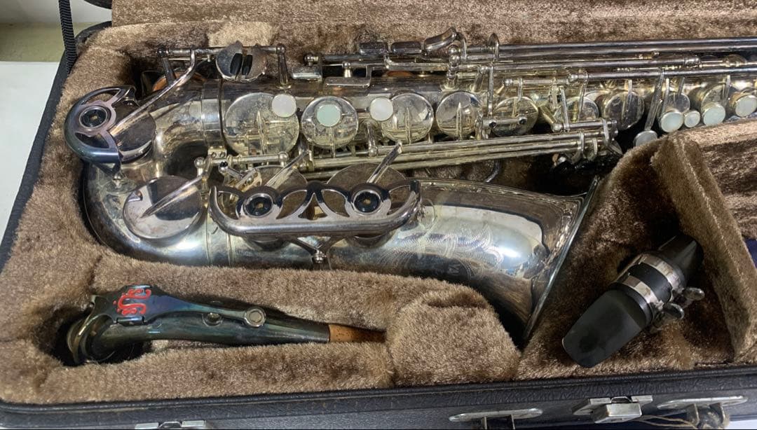 YANAGISAWA（ヤナギサワ）サックス A-50 銀メッキ仕上げ