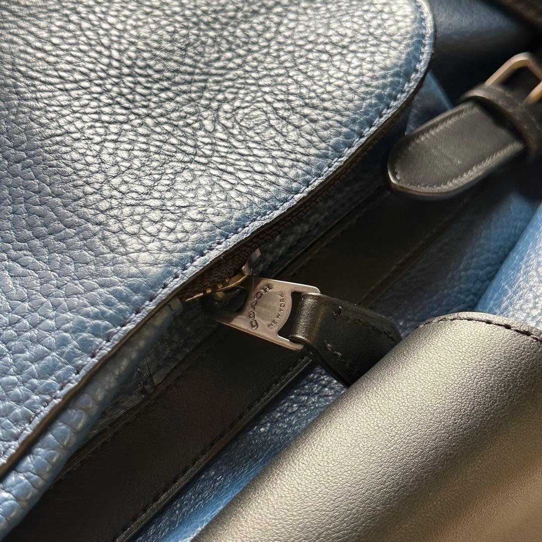 COACH ヘンリー レザー リュック