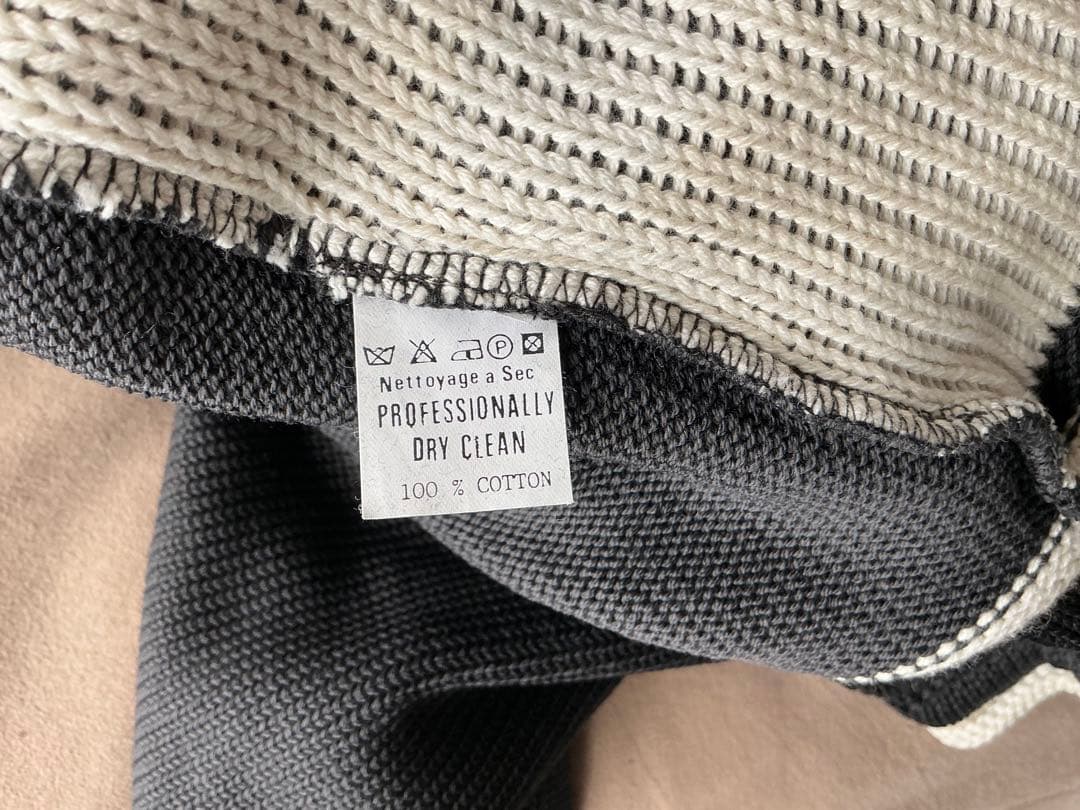 LION HEARTコットンセーター（フレアーデザインコットンニット）　Lサイズ