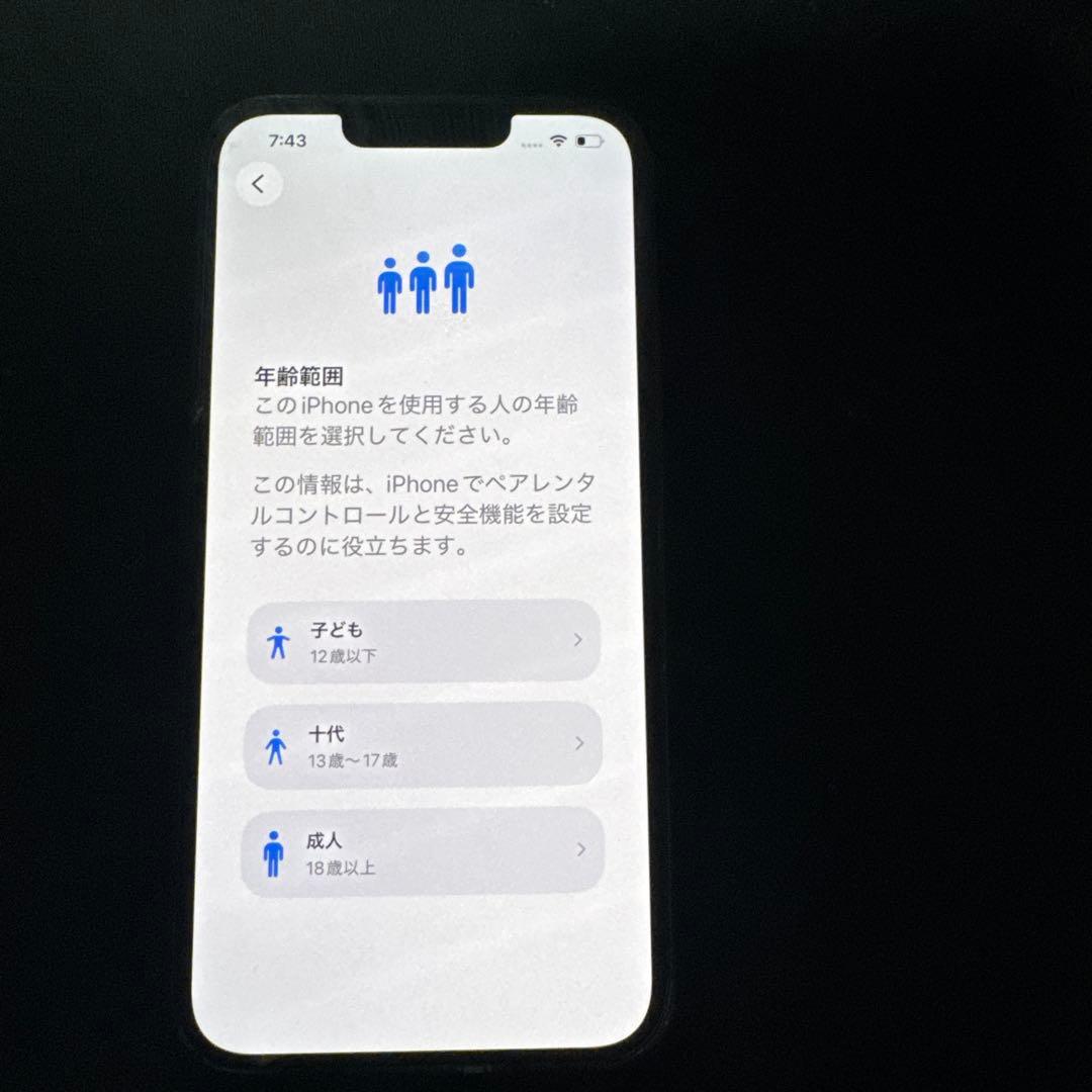 iPhone13 ジャンク　128gb グリーン