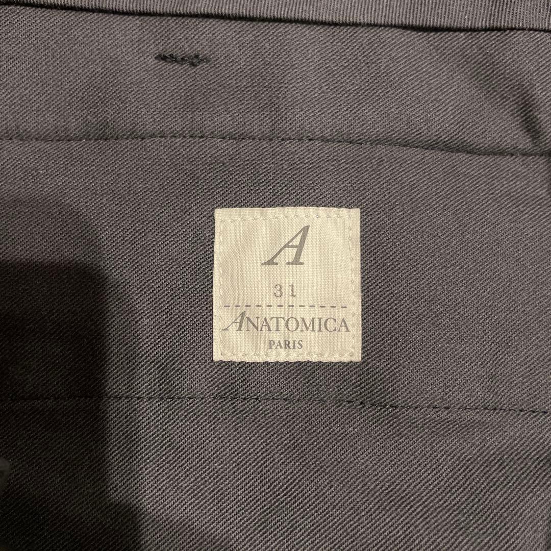 アナトミカ　ブラックウォッチ　チェック　スラックス ベルナールザンス