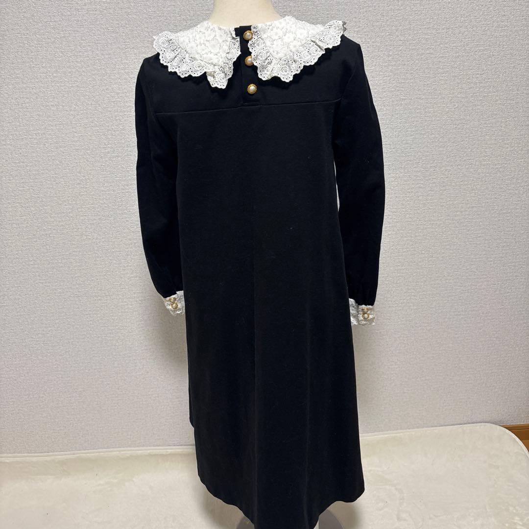 コスメティックワンピース　レース　フリル日本製