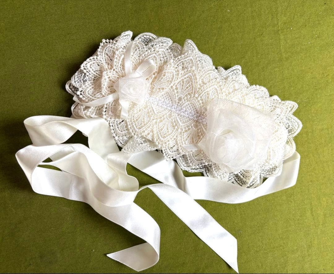 モワメームモワティエ　ヘッドドレス　オフホワイト