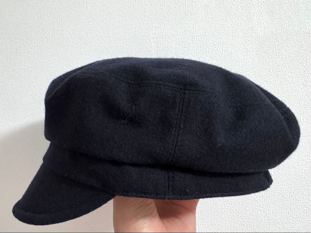 GUCCI ドライバーズキャップ キャスケット ダークネイビー10回程着用の美品