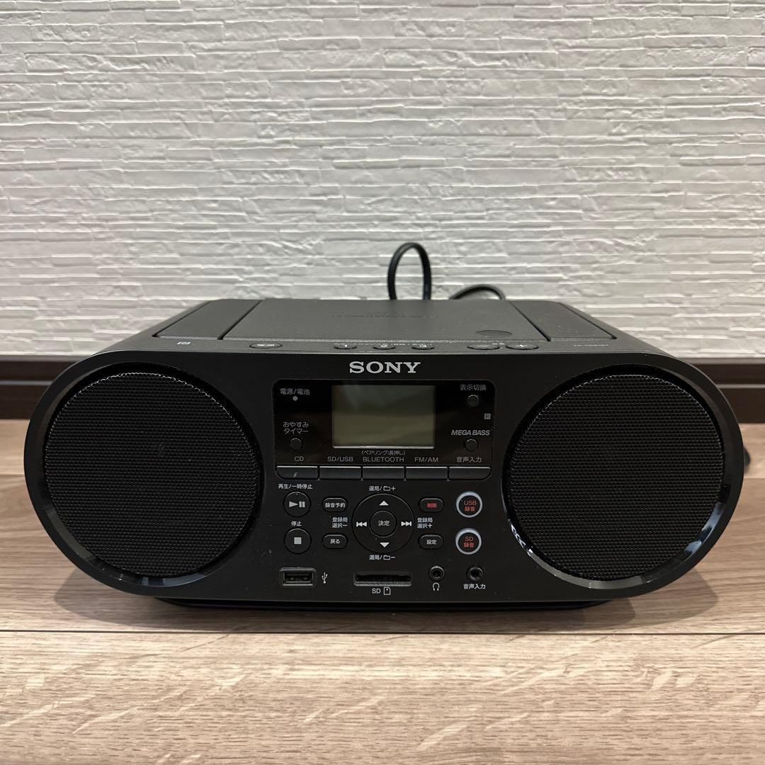 SONY ソニー ZS-RS81BT CDラジオ・ラジカセ　動作確認済み