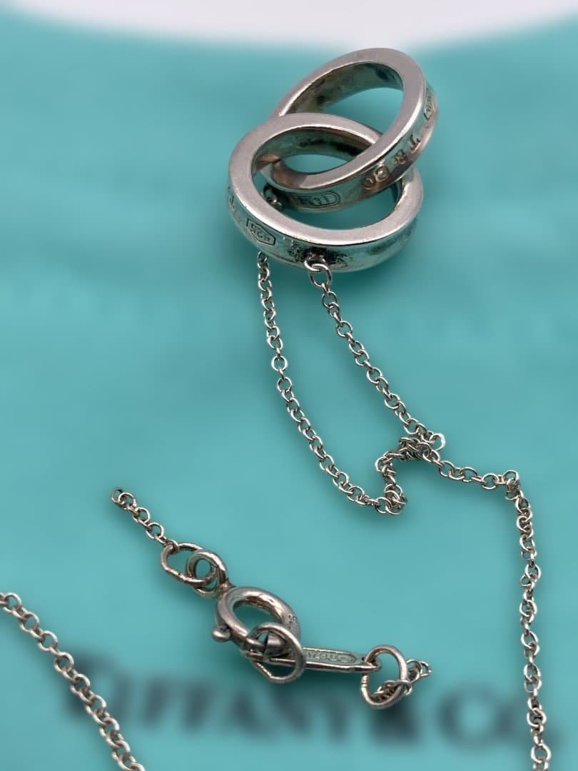 【訳有】ティファニー ネックレス シルバー 1837 サークル