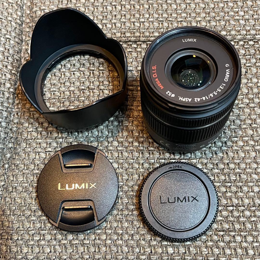 パナソニックマイクロフォーサーズカメラレンズH-FS014042