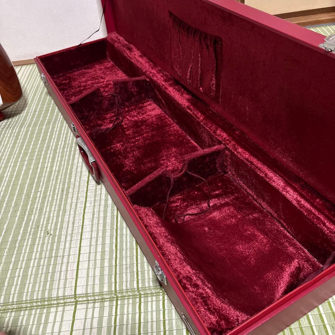 ジン様用　三味線　バチ　三絃駒　木製ハードケース 　和楽器　弦楽器　白象印　純銀