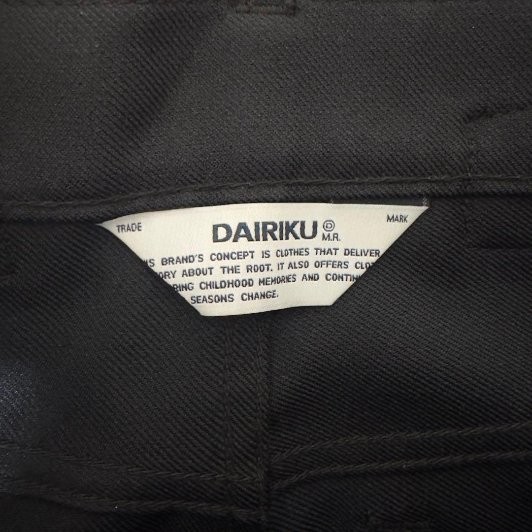 DAIRIKU スタプレ ブラック フレアパンツ