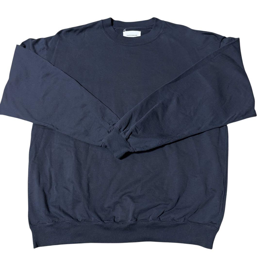 ク*ワ様 【ほぼ未使用】 MARKAWARE オーガニックピマ 風神編み スウェ