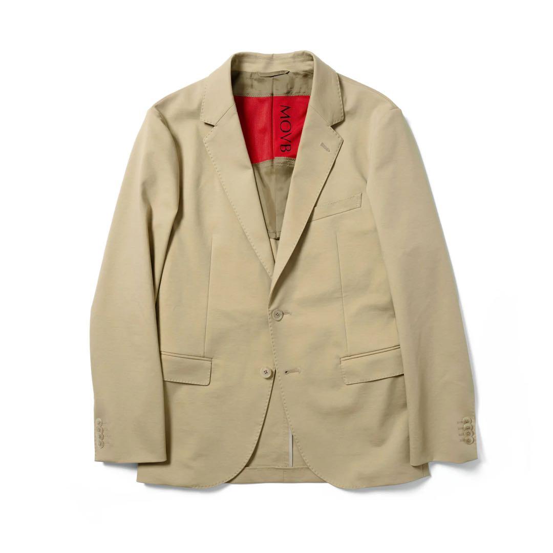 新品‼️MOVB Duplex Cotton シングル２Bジャケット ベージュ