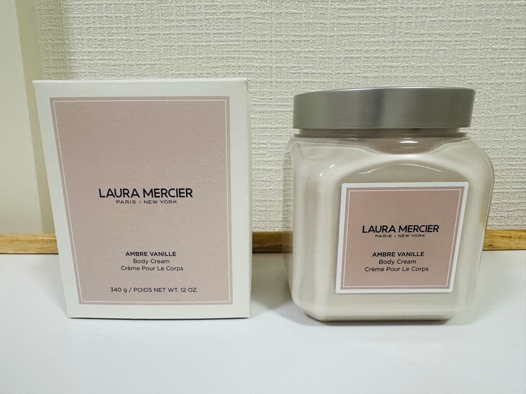 【生産終了品】LAURA MERCIER アンバーバニラ ボディクリーム
