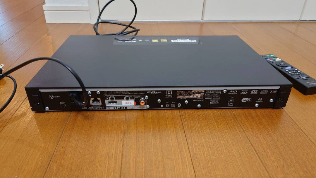 SONY UBP-X800M2 ブルーレイプレーヤー HDMIケーブル付き