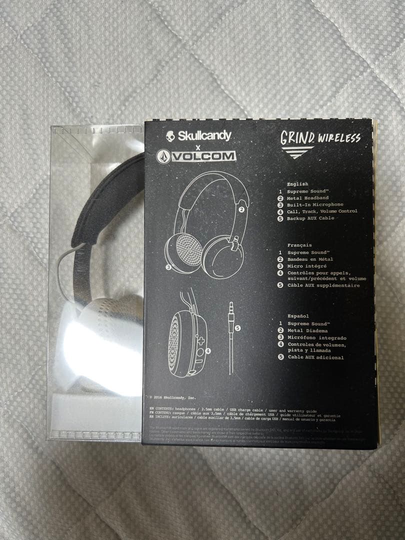 Skullcandy×VOLCOM ヘッドフォン